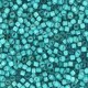 Miyuki delica Beads 11/0 - White lined teal ab DB-1782